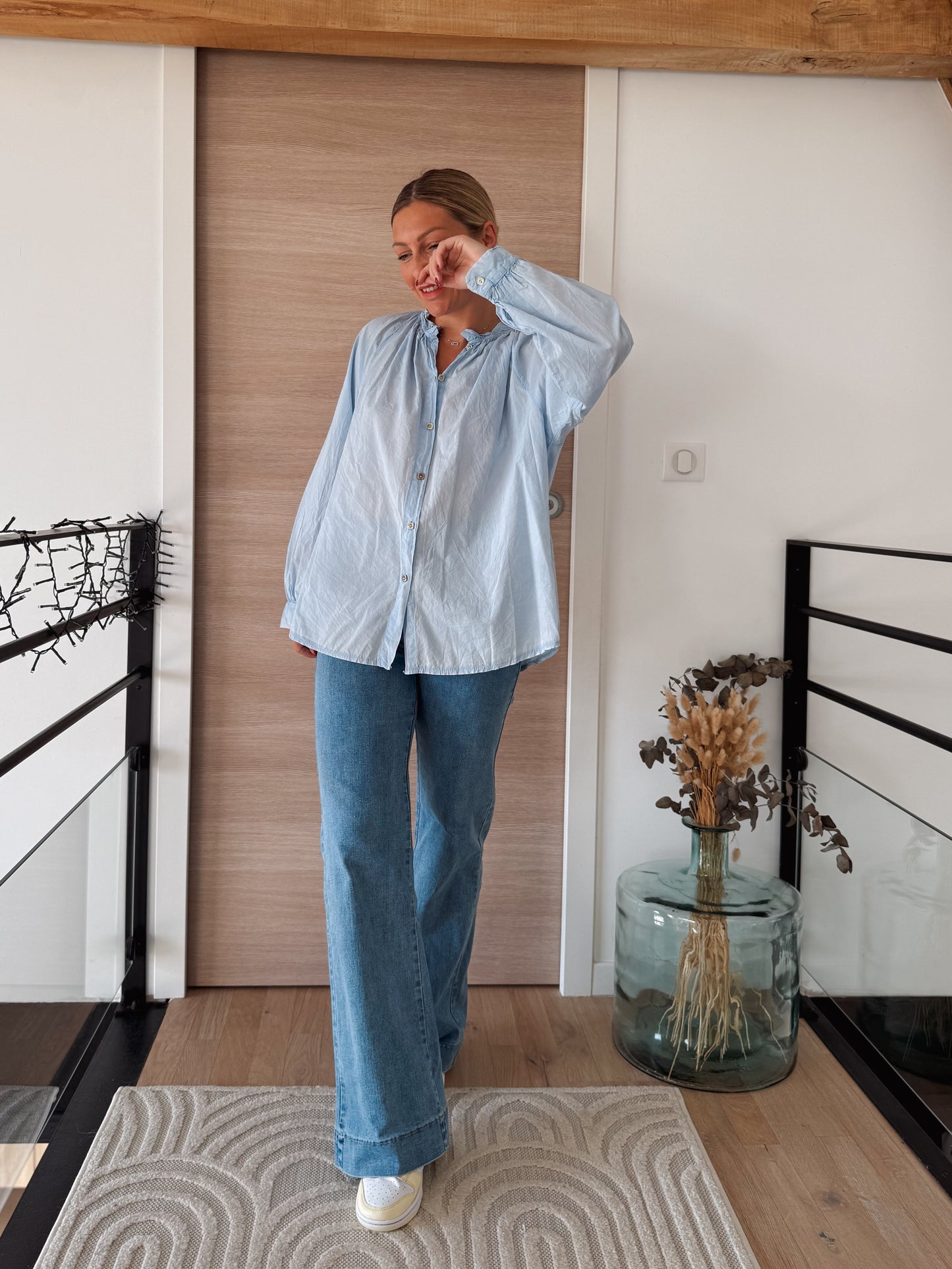 Chemise Odile Bleu