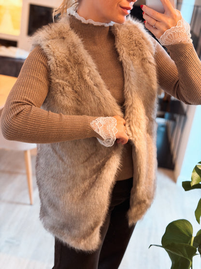 Gilet Pablo Beige