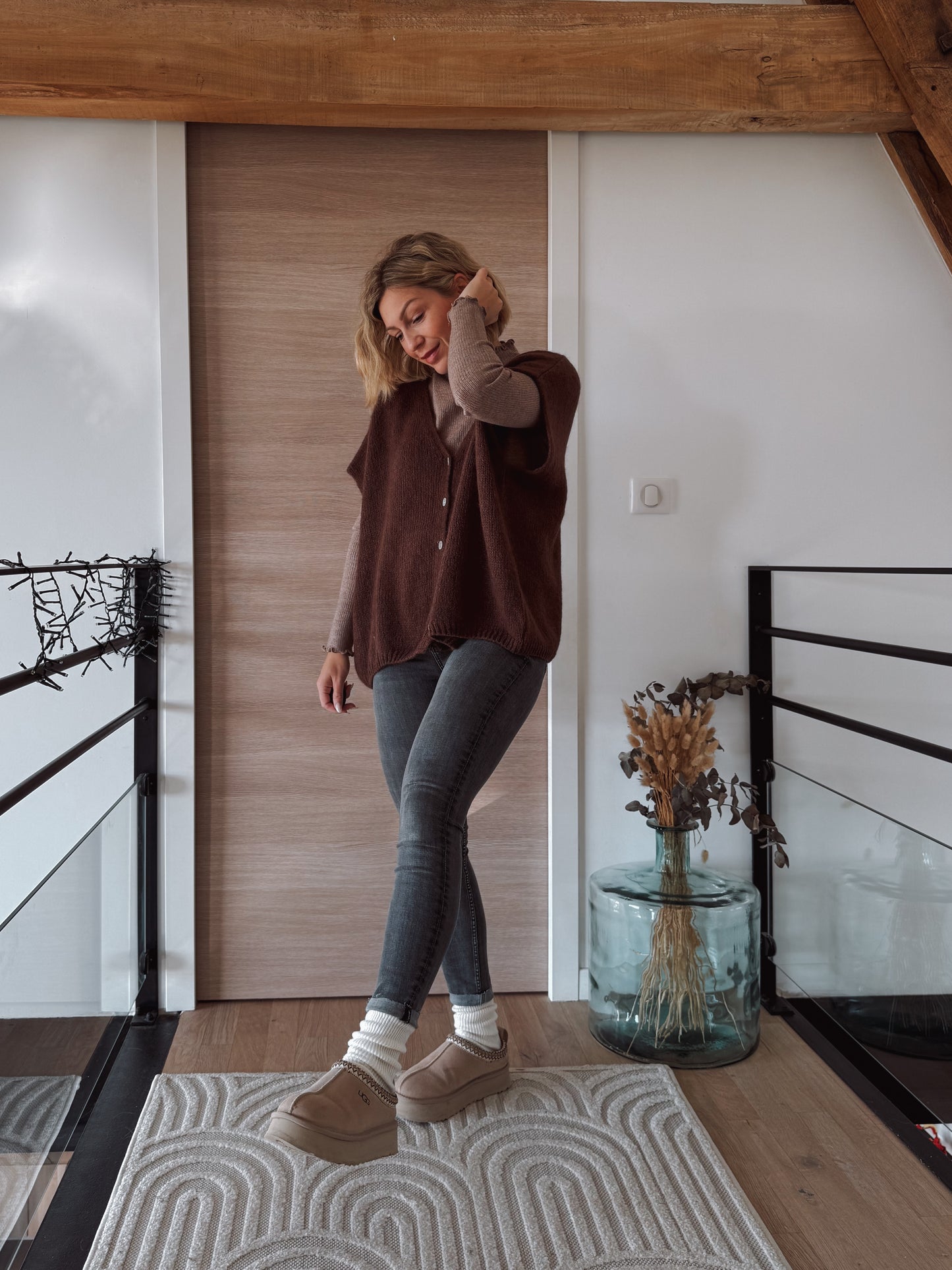 Gilet Anita Choco