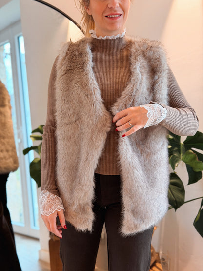 Gilet Pablo Beige