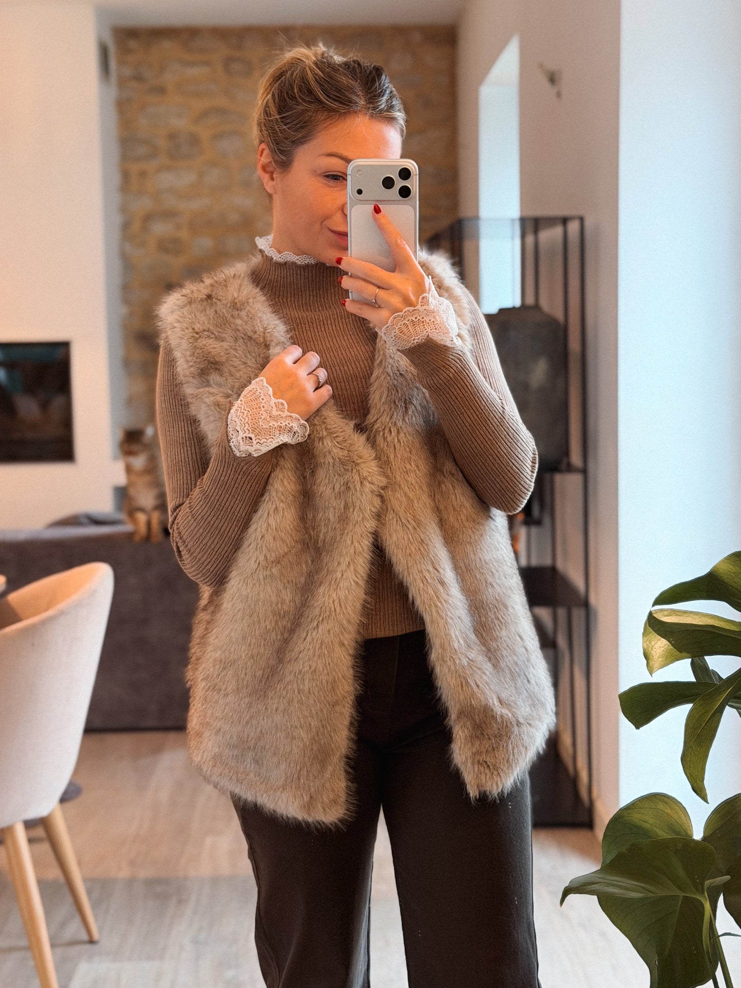 Gilet Pablo Beige