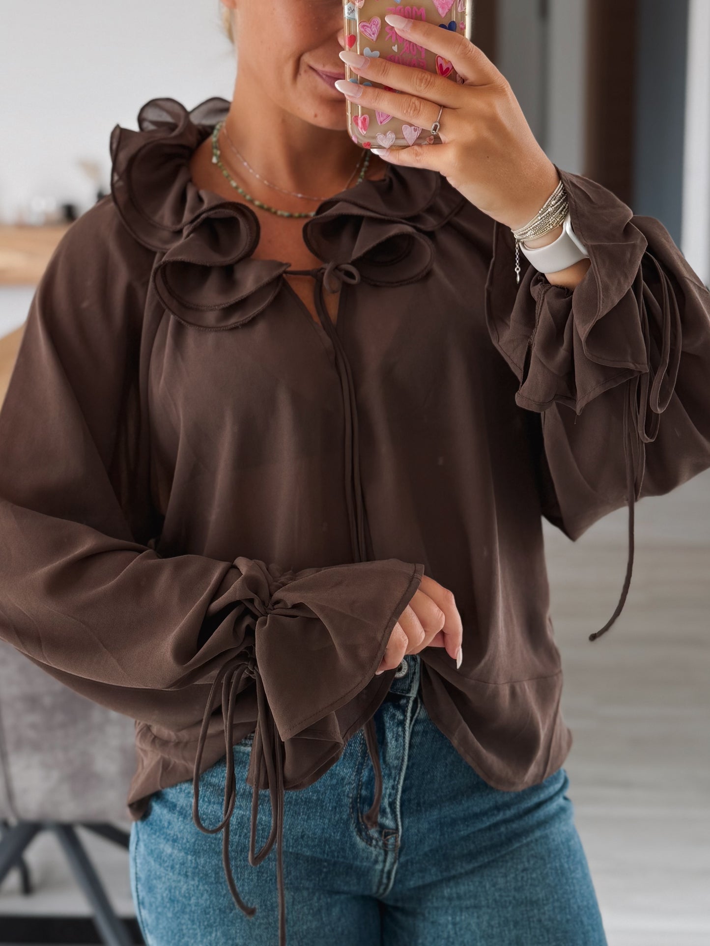 Blouse Ania Choco