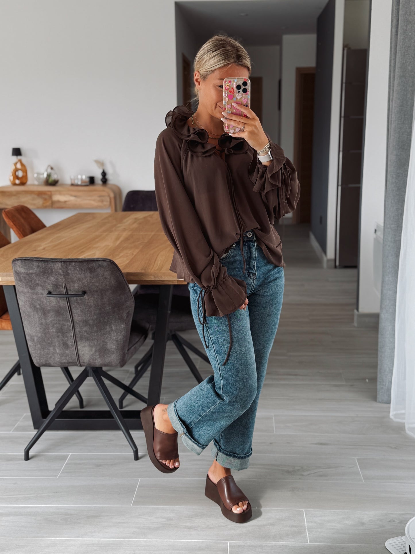 Blouse Ania Choco